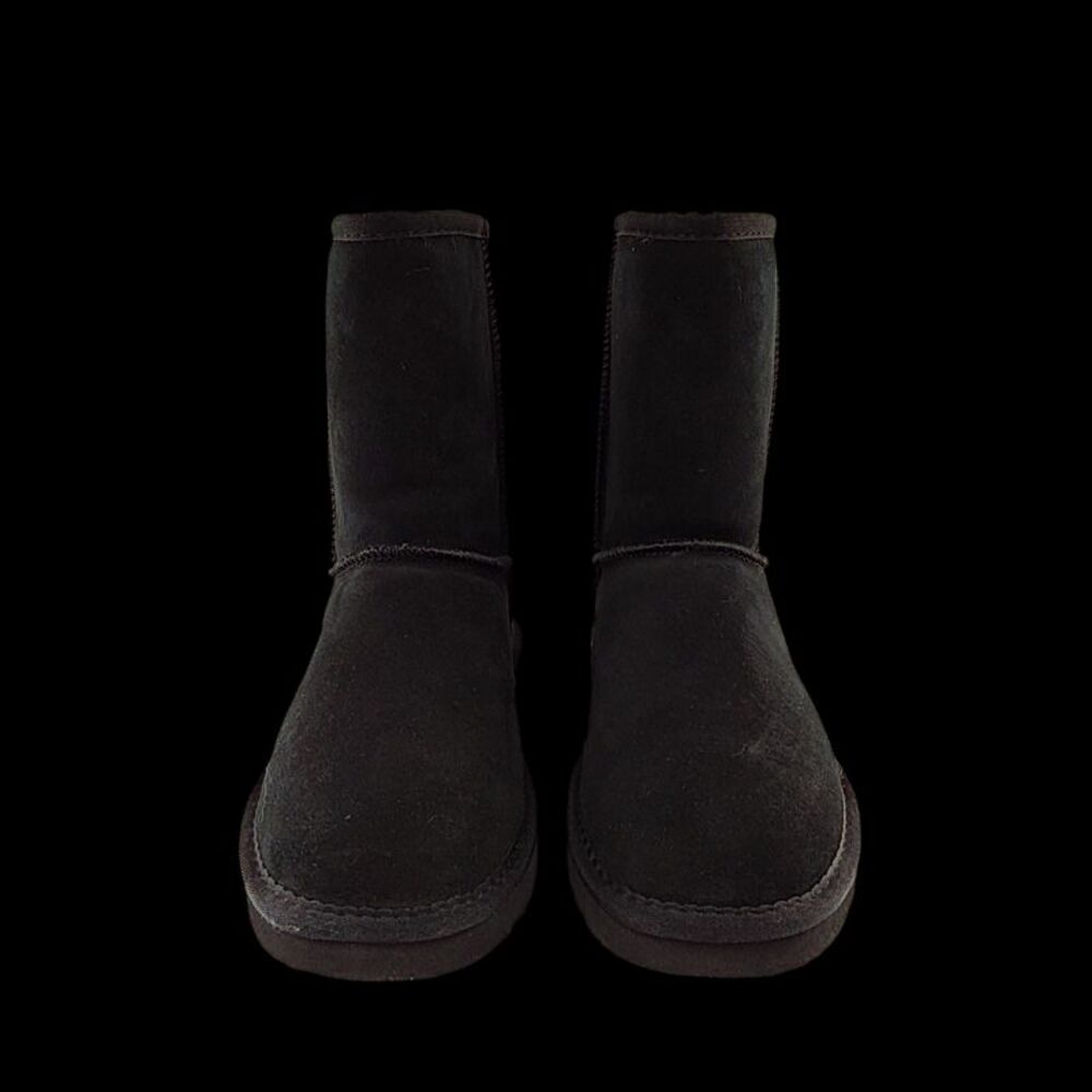 Quince Women Australian Shearling Mid-Calf Boot Black 7